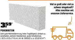 OBI Porenbeton Angebot