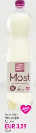 Sutterlüty Sutterlüty's Most vergärt Angebot