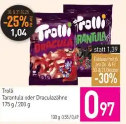 Sutterlüty Trolli Tarantula oder Draculazähne Angebot
