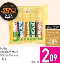 Sutterlüty Halba branches milch 5 stück packung Angebot