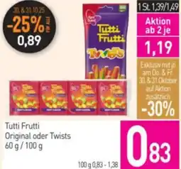 Sutterlüty Tutti frutti original oder twists Angebot