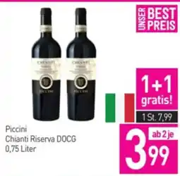 Sutterlüty Piccini chianti riserva docg Angebot