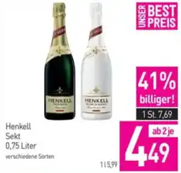 Sutterlüty henkell sekt Angebot