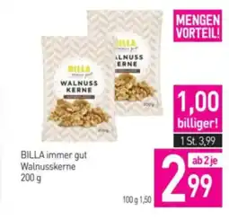 Sutterlüty Billa immer gut walnusskerne Angebot