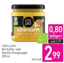 Sutterlüty Little lunch bio kürbis- oder karotte-orangesuppe Angebot