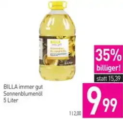 Sutterlüty Billa immer gut sonnenblumenöl Angebot