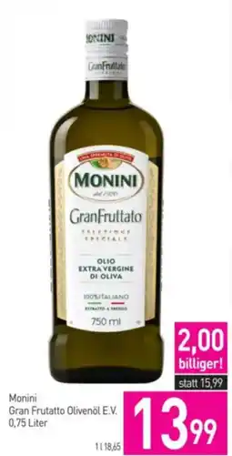 Sutterlüty Monini gran frutatto olivenöl e.v. Angebot