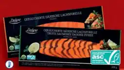 Lidl Deluxe Geräucherte Lachsforelle Angebot