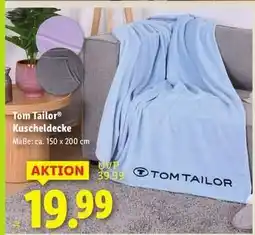 Lidl Tom Tailor Kuscheldecke Angebot