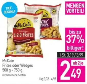 Sutterlüty McCain Frites oder Wedges Angebot