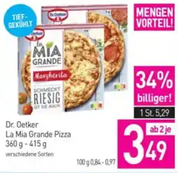 Sutterlüty Dr Oetker La Mia Grande Pizza Angebot