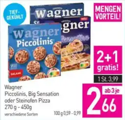 Sutterlüty Wagner Piccolinis, Big Sensation oder Steinofen Pizza Angebot
