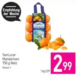 Sutterlüty SanLucar Mandarinen Angebot