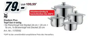 Media Markt Diadem Plus Topf-Set Angebot