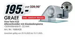 Media Markt Allesschneider mit Glasbodenplatte Angebot
