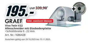 Media Markt Allesschneider mit Glasbodenplatte Angebot