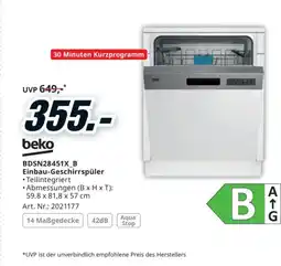Media Markt Einbau-Geschirrspüler Angebot