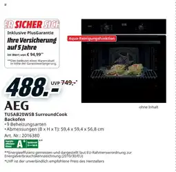 Media Markt Surround Cook Backofen Angebot