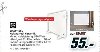 Media Markt Heizpaneel Keramik Angebot