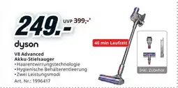 Media Markt V8 Advanced Akku-Stielsauger Angebot