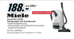 Media Markt Staubsauger mit Staubbeutel Angebot