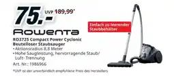 Media Markt Compact Power Cyclonic Beutelloser Staubsauger Angebot