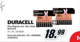 Media Markt Plus Mignon AA Batterie Auch als AAA Angebot