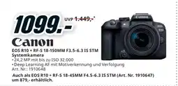 Media Markt EOS R10 + RF-S 18-150MM F3.5-6.3 IS STM Systemkamera Angebot