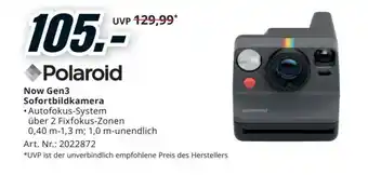 Media Markt Now Gen3 Sofortbildkamera Angebot