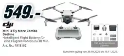 Media Markt Mini 3 Fly More Combo Drohne Angebot