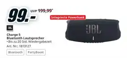 Media Markt Charge 5 Bluetooth Lautsprecher Angebot