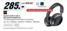 Media Markt QuietComfort Ultra Bluetooth Kopfhörer Angebot