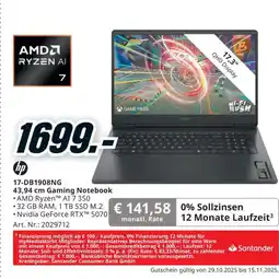 Media Markt Gaming Notebook Angebot