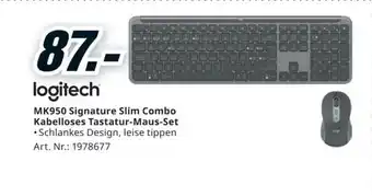 Media Markt Signature Slim Combo Kabelloses Tastatur-Maus-Set Angebot