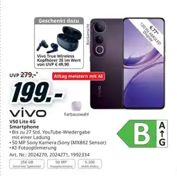 Media Markt V50 Lite 4G Smartphone Angebot