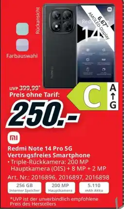 Media Markt Redmi Note 14 Pro 5G Angebot
