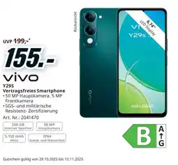 Media Markt Y29S Vertragsfreies Smartphone Angebot