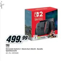 Media Markt Nintendo Switch 2 + Mario Kart World Angebot