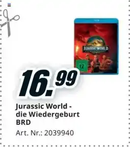Media Markt Jurassic World - die Wiedergeburt BRD Angebot
