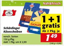 Nah&Frisch Schärdinger Käsescheiben Angebot