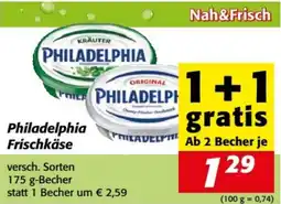 Nah&Frisch Philadelphia Frischkäse Angebot