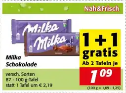 Nah&Frisch Milka Schokolade Angebot