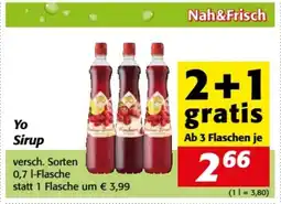 Nah&Frisch Yo Sirup Angebot