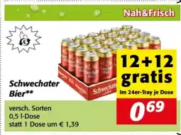 Nah&Frisch Schwechater Bier Angebot