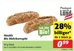 Nah&Frisch Haubis Bio Mehrkornspitz Angebot