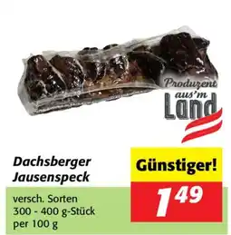 Nah&Frisch Dachsberger Jausenspeck Angebot