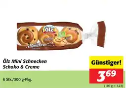 Nah&Frisch Ölz Mini Schnecken Schoko & Creme Angebot