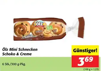 Ölz Mini Schnecken Schoko & Creme