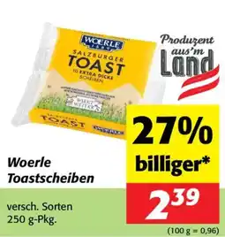 Nah&Frisch Woerle Toastscheiben Angebot