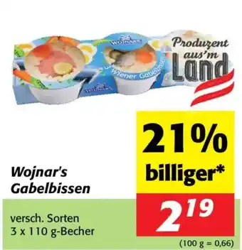 Nah&Frisch Wojnar's Gabelbissen Angebot